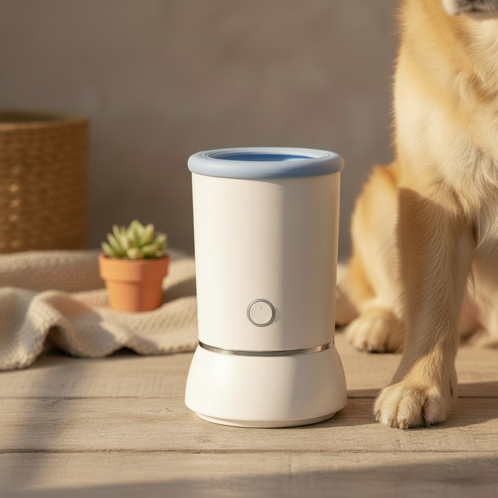 THE Muddy Paw Cleaner - with button